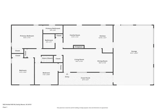$400,000 | 5033 McNeil Mill Road, Rocky Mount, VA 24151