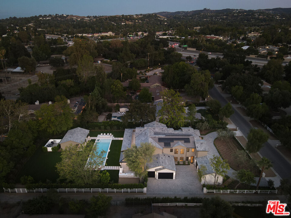 23615 Long Valley Road Hidden Hills, CA 91302 - Photo 5 of 75 an aerial view of residential houses with outdoor space