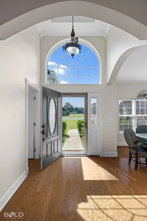 a view of a livingroom with furniture and window