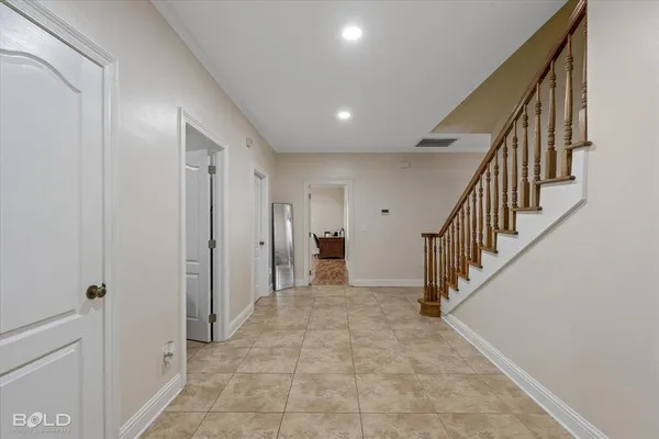 a view of entryway and hall