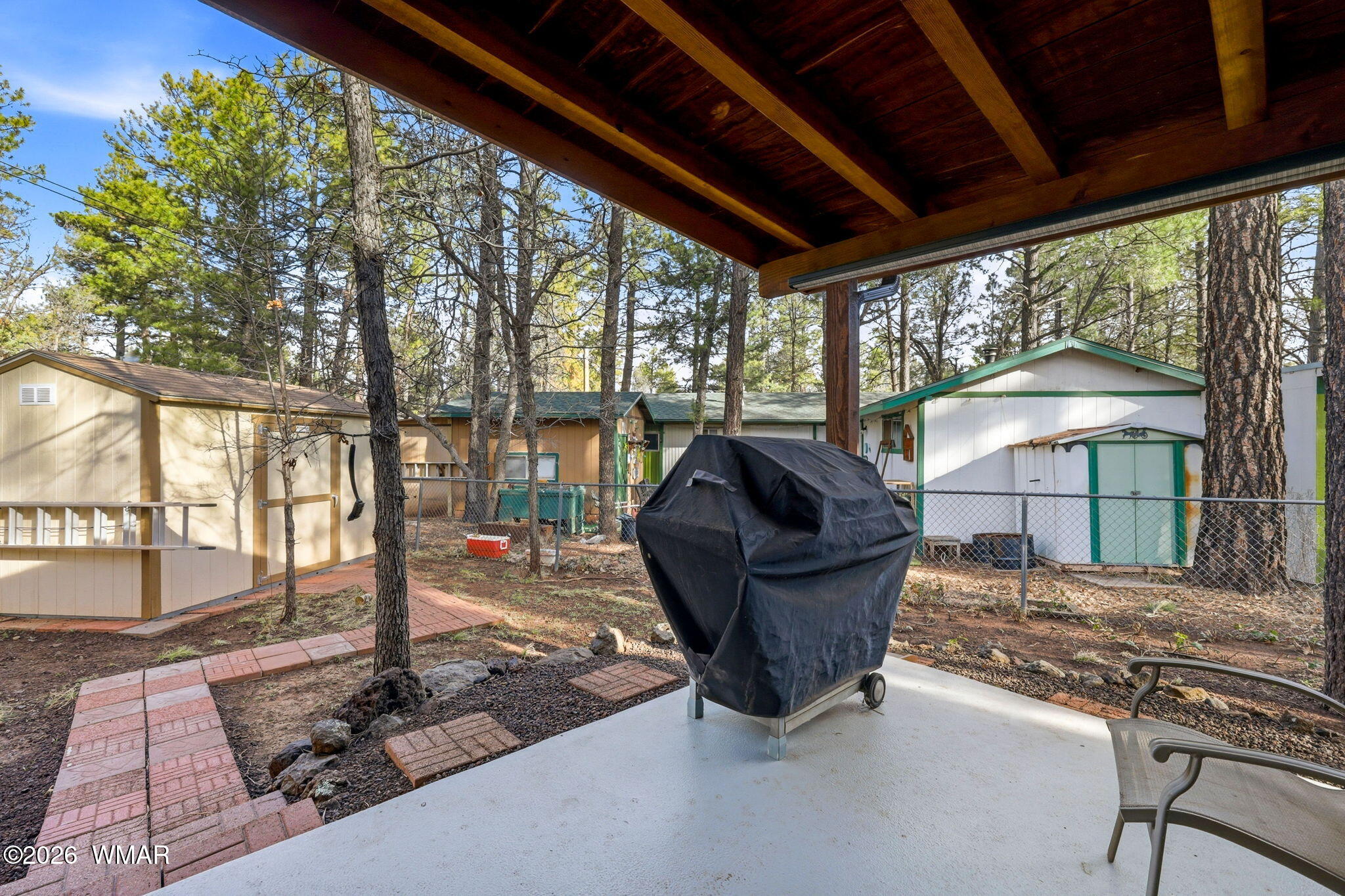 2822 Cardinal Lane Pinetop, AZ 85935 - Photo 21 of 25 Back Patio/Yard