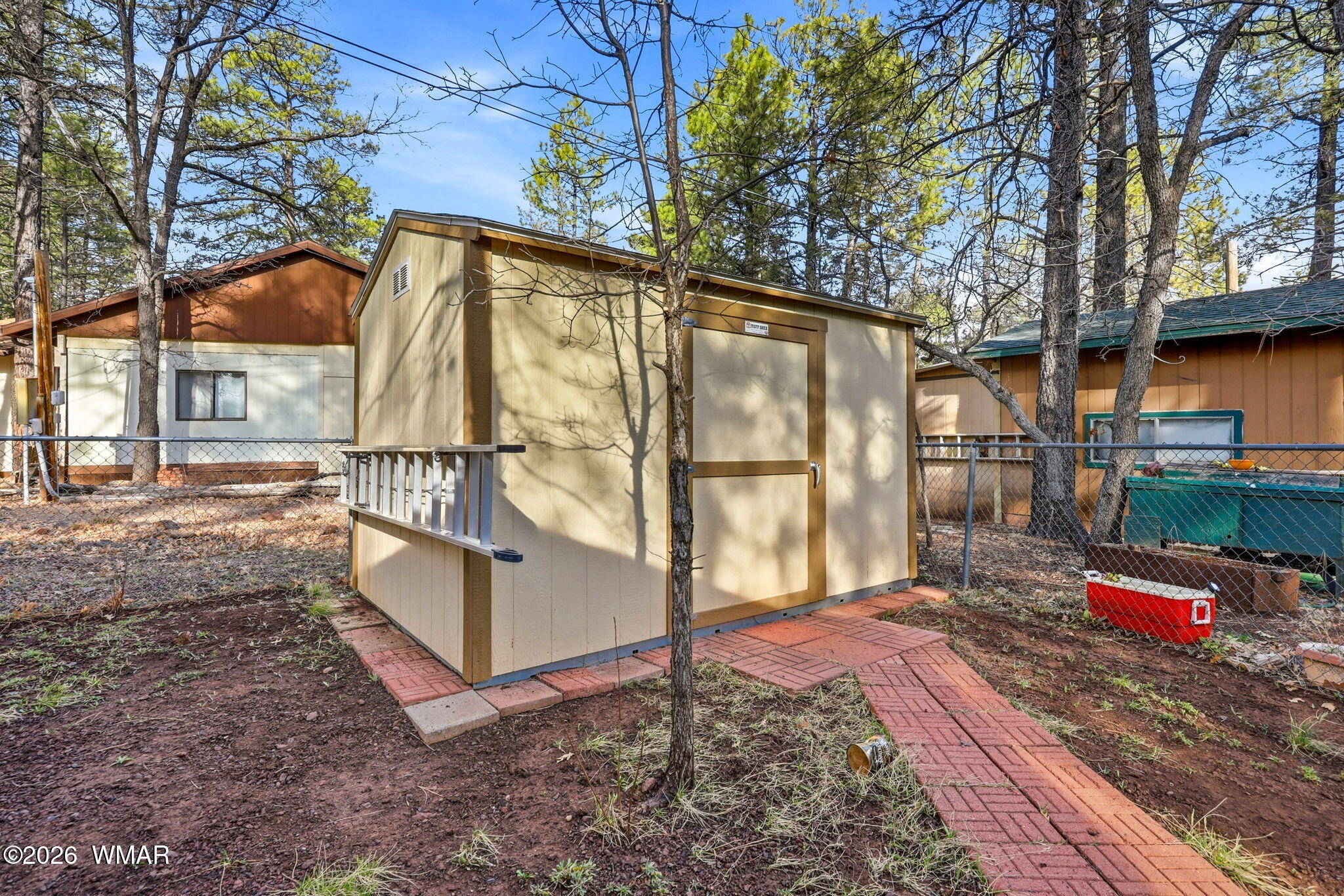 2822 Cardinal Lane Pinetop, AZ 85935 - Photo 22 of 25 Back Yard/Shed