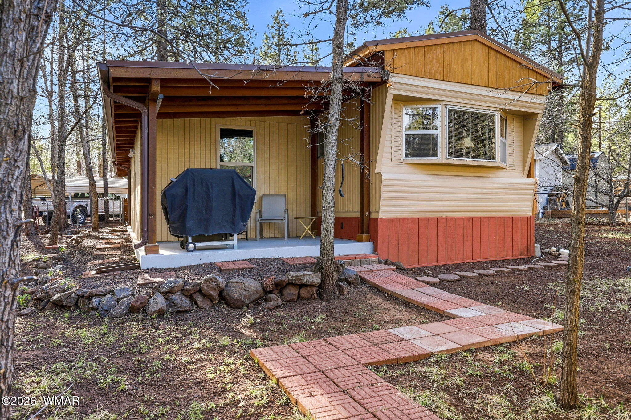 2822 Cardinal Lane Pinetop, AZ 85935 - Photo 23 of 25 Back yard/Patio