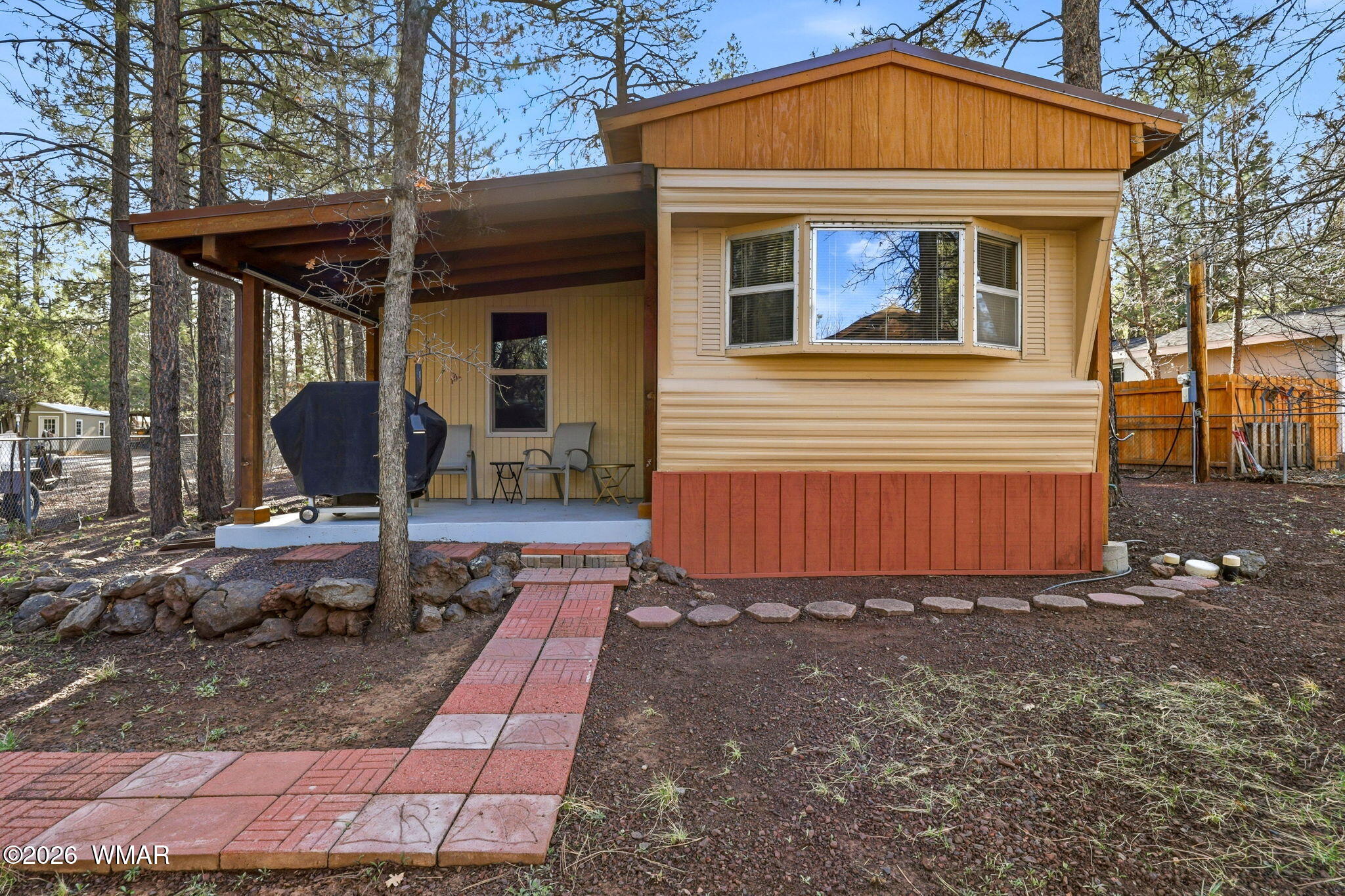 2822 Cardinal Lane Pinetop, AZ 85935 - Photo 24 of 25 Back yard/Patio