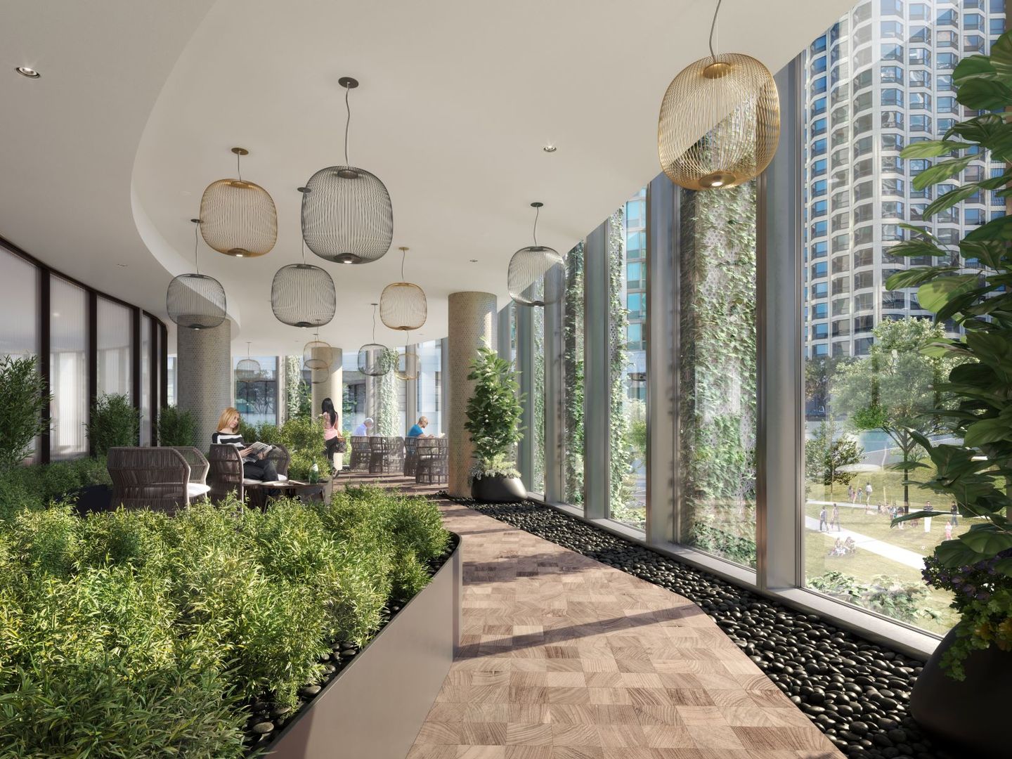 211 North Harbor Drive, Unit 2002 Chicago, IL 60601 - Photo 21 of 30 a living room filled with furniture and a large window