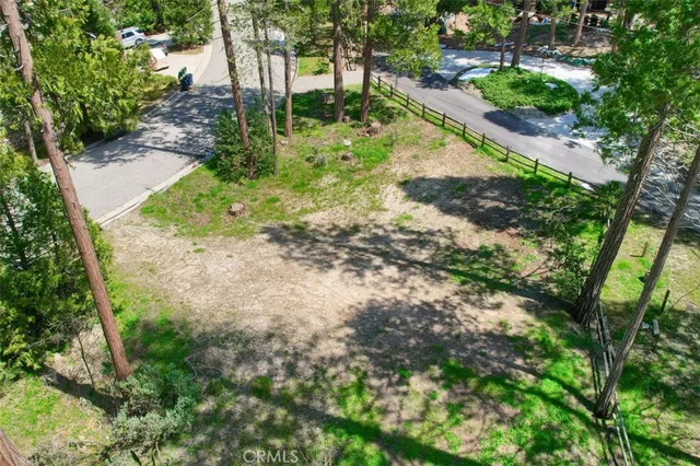 a view of backyard with green space