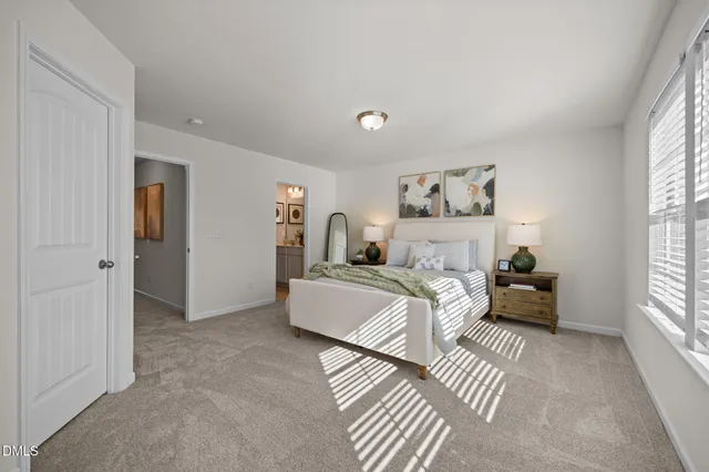 a room with a bed and a couch