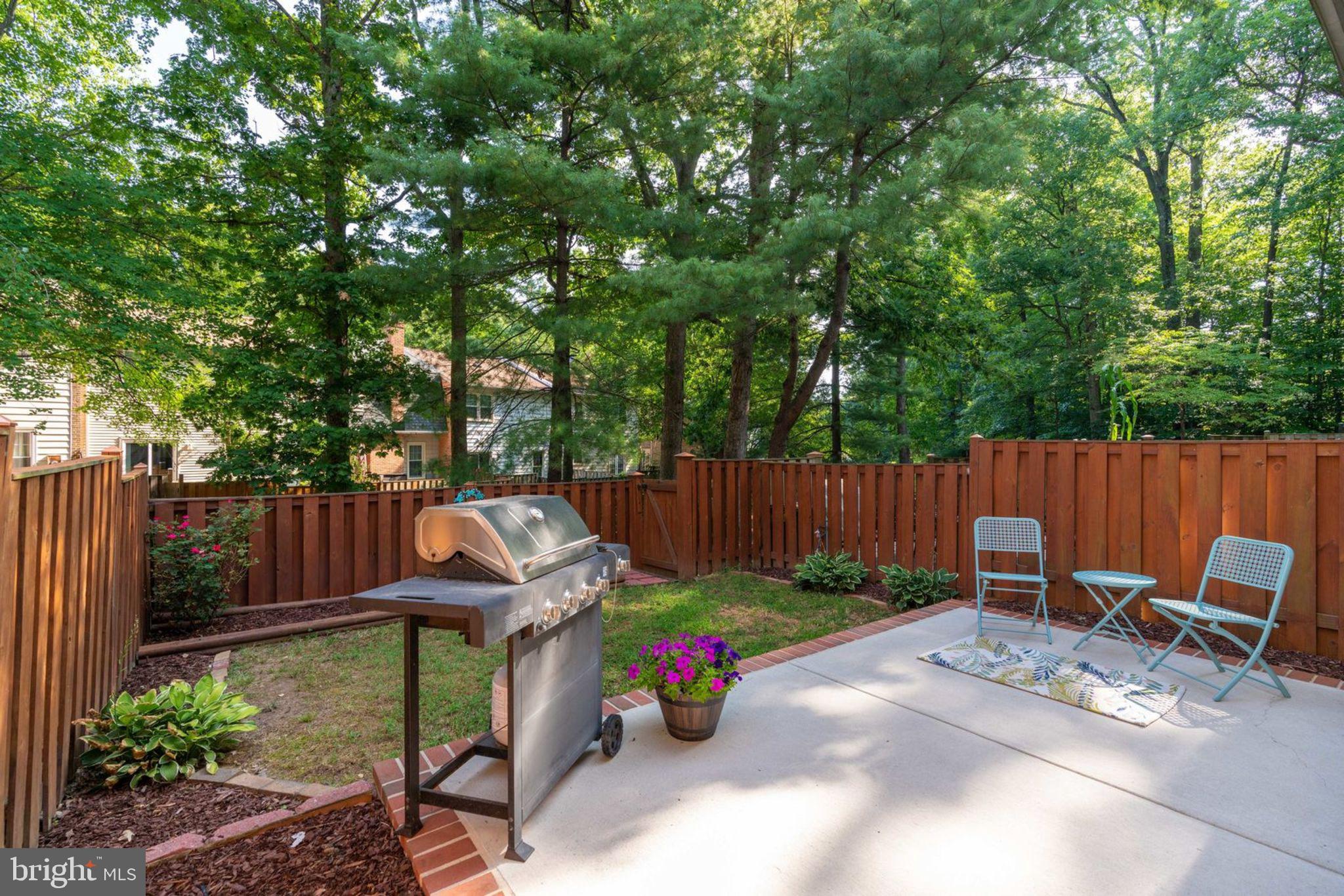 7914 Treeside Court Springfield, VA 22152 - Photo 48 of 61 Rear Patio Space