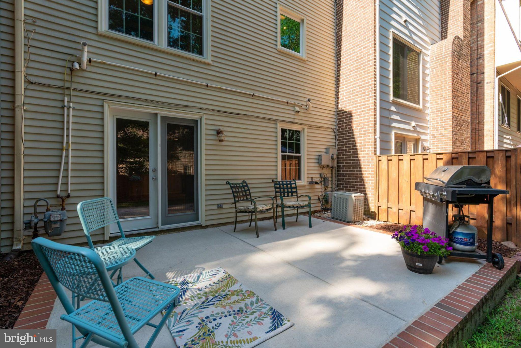 7914 Treeside Court Springfield, VA 22152 - Photo 50 of 61 Rear Patio Space