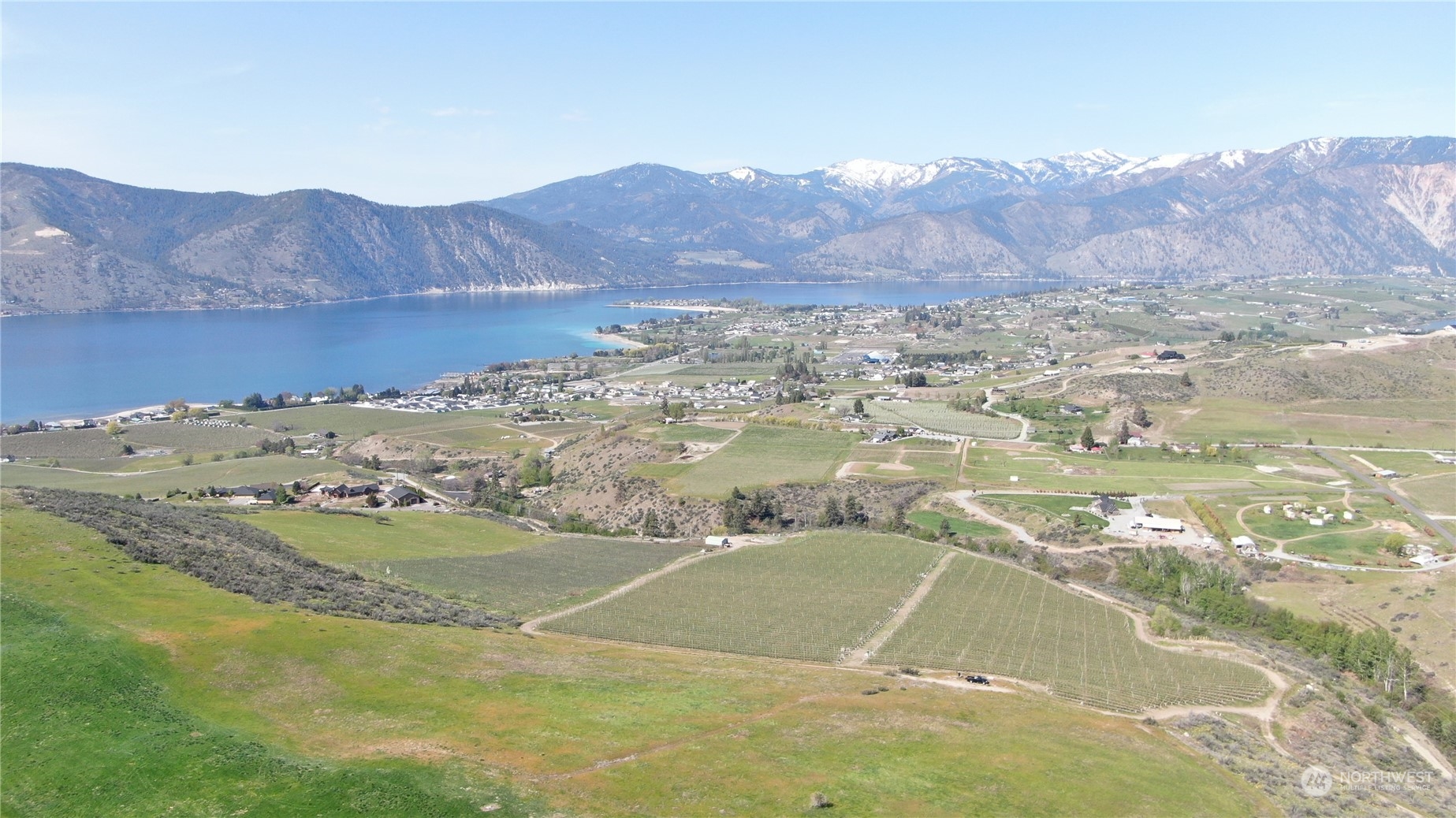 -xxx Templin Road Manson, WA 98831 - Photo 12 of 12 a view of a pool with a mountain in the background