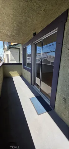 a view of swimming pool with a chair