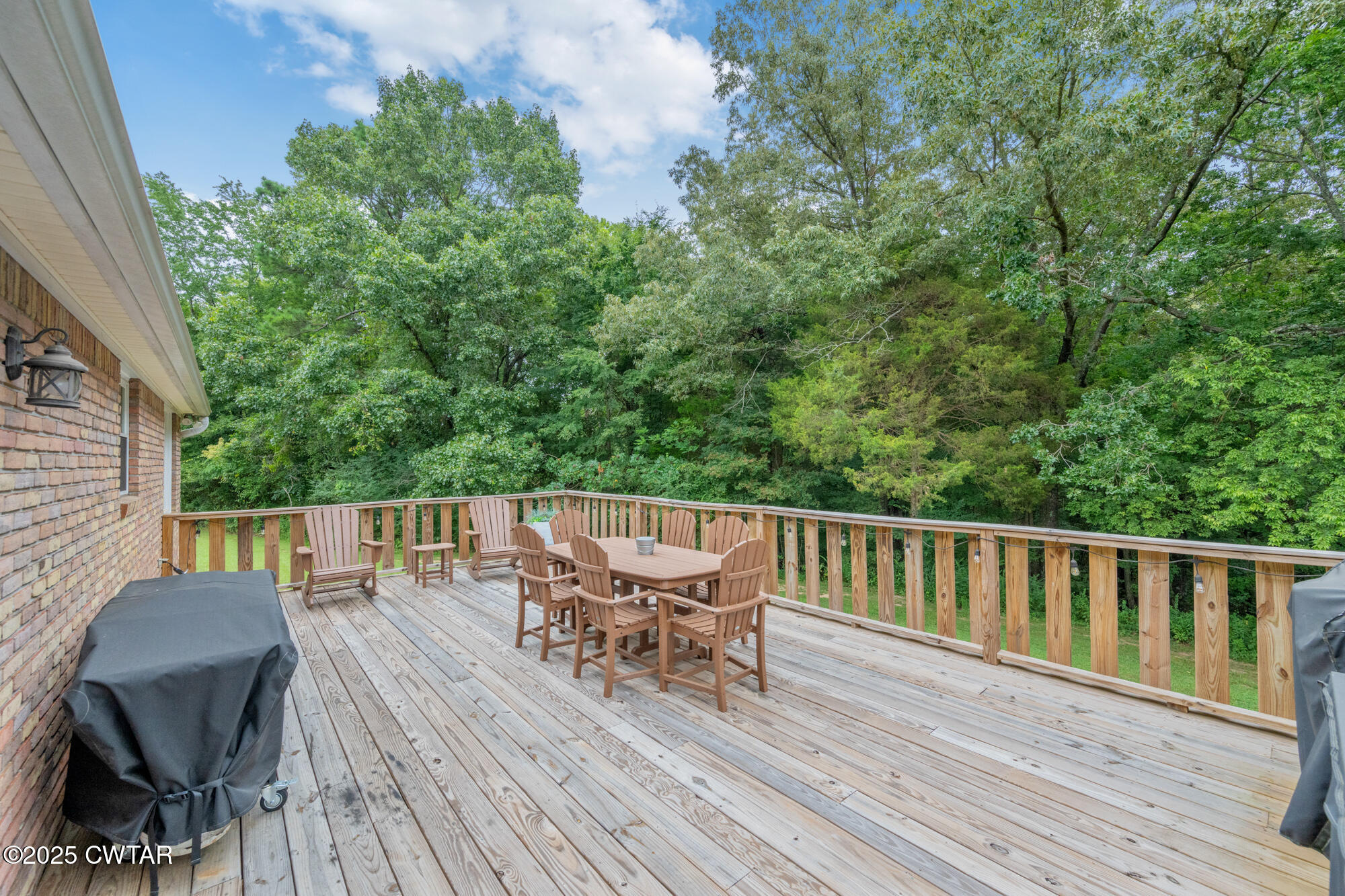 105 Center Hill-Wright Road Reagan, TN 38368 - Photo 37 of 42 a view of balcony with furniture and wooden floor