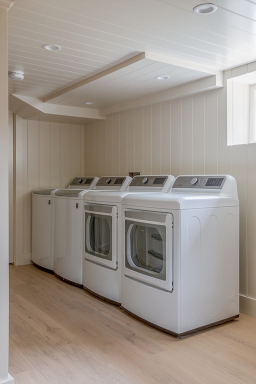 77 Sparks Avenue Nantucket, MA 02554 - Photo 30 of 30 a utility room with dryer and washer