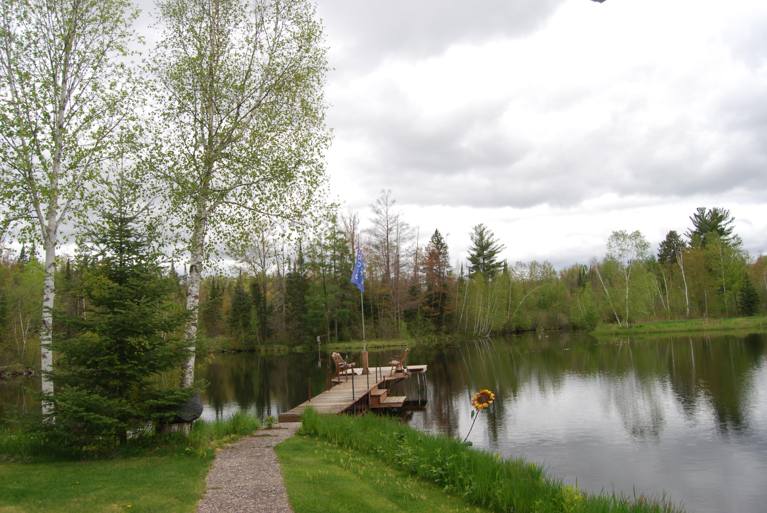 N11502 Nelson Road Athelstane, WI 54177 - Photo 44 of 77 Pier to pond 2