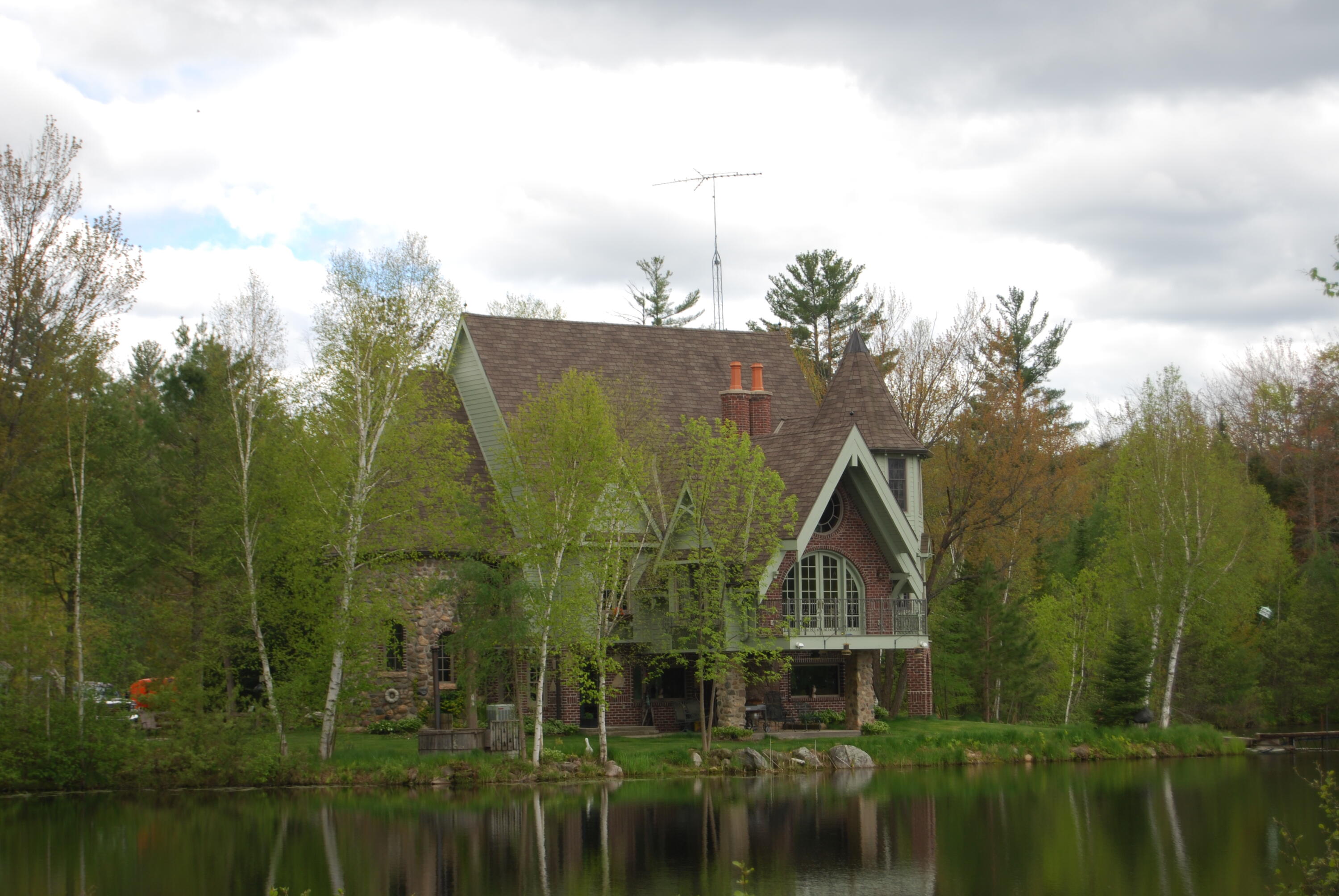 N11502 Nelson Road Athelstane, WI 54177 - Photo 47 of 77 View across pond