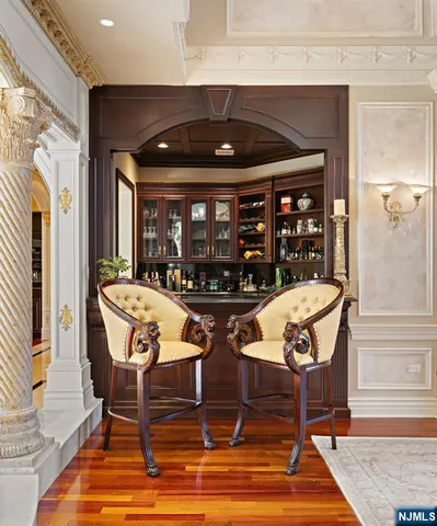 a outdoor living space with furniture