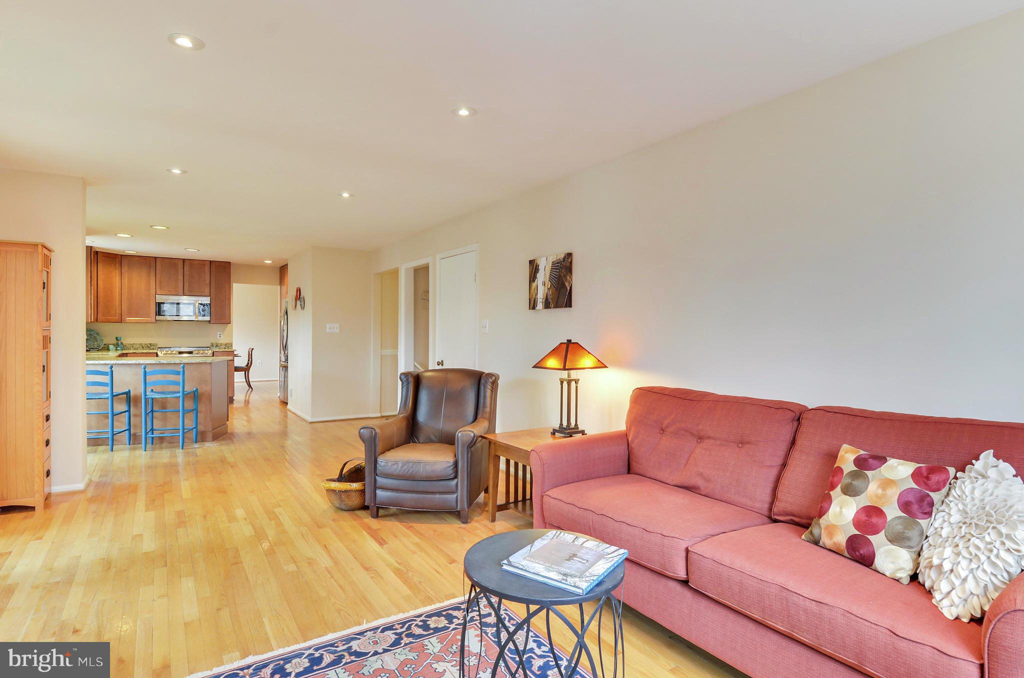1922 Buckthorn Lane Reston, VA 20191 - Photo 6 of 30 a living room with furniture and kitchen view