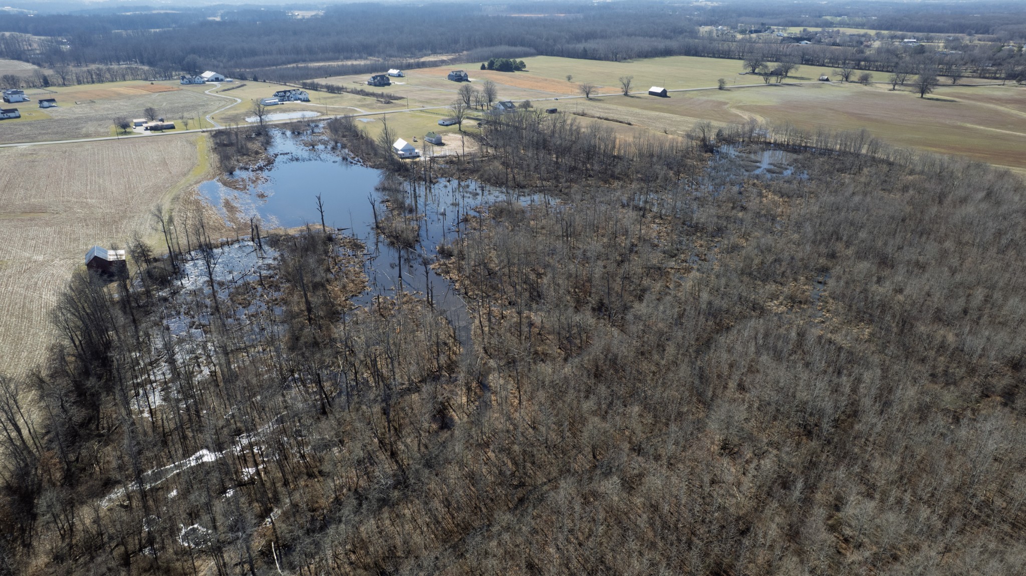 0 Lakeview Road Springfield, TN 37172 - Photo 11 of 16 an aerial view of a house with a yard