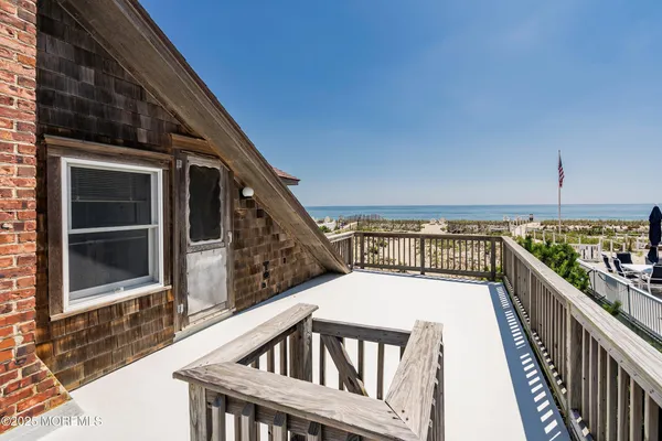 a view of balcony and deck