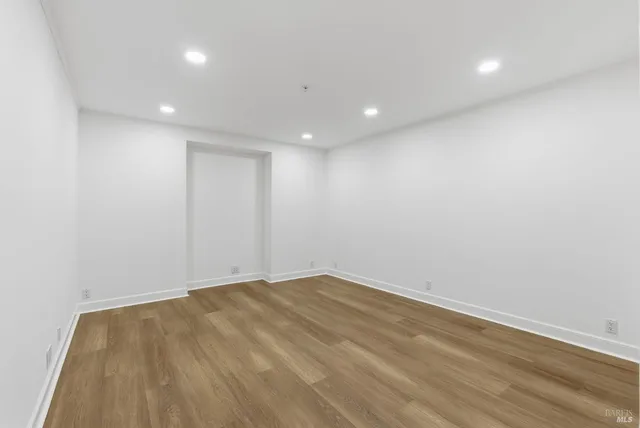 a view of empty room