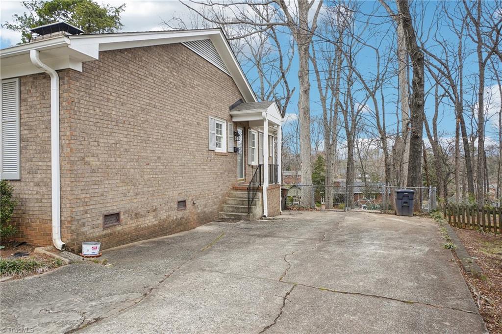 1412 Hobbs Road Greensboro, NC 27408 - Photo 26 of 47 Side entry to Kitchen