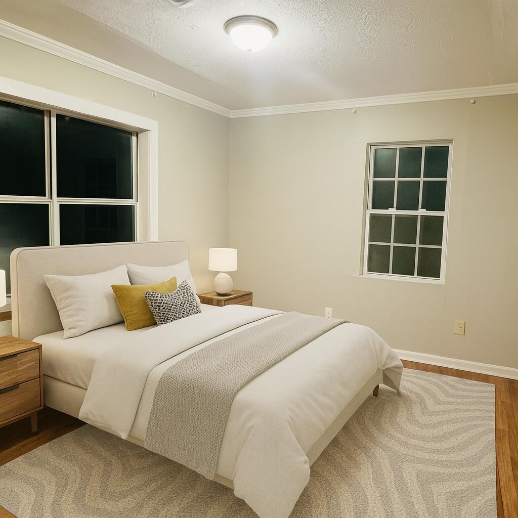 8645 Loomis Road Bartlett, TN 38002 - Photo 4 of 15 a bedroom with a bed and a window