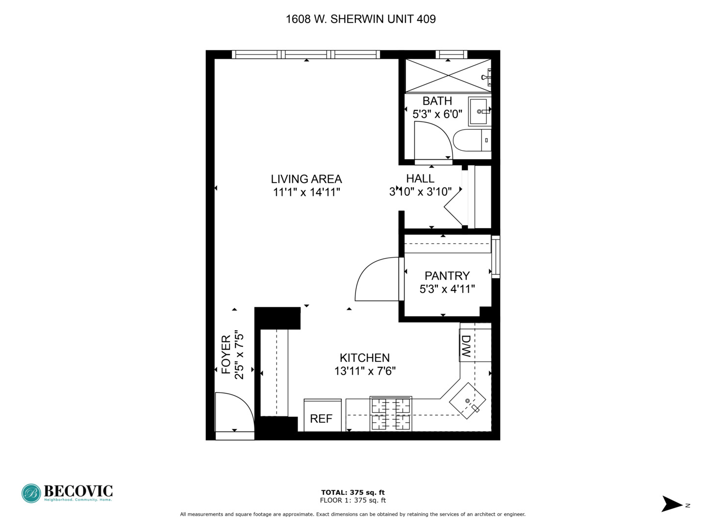 1608 West Sherwin Avenue, Unit 409 Chicago, IL 60626 - Photo 9 of 10