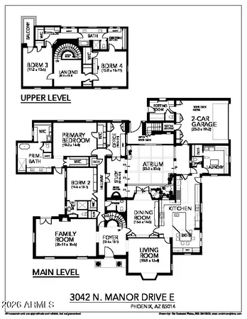 $3,750,000 | 3042 North Manor Drive East, Phoenix, AZ 85014