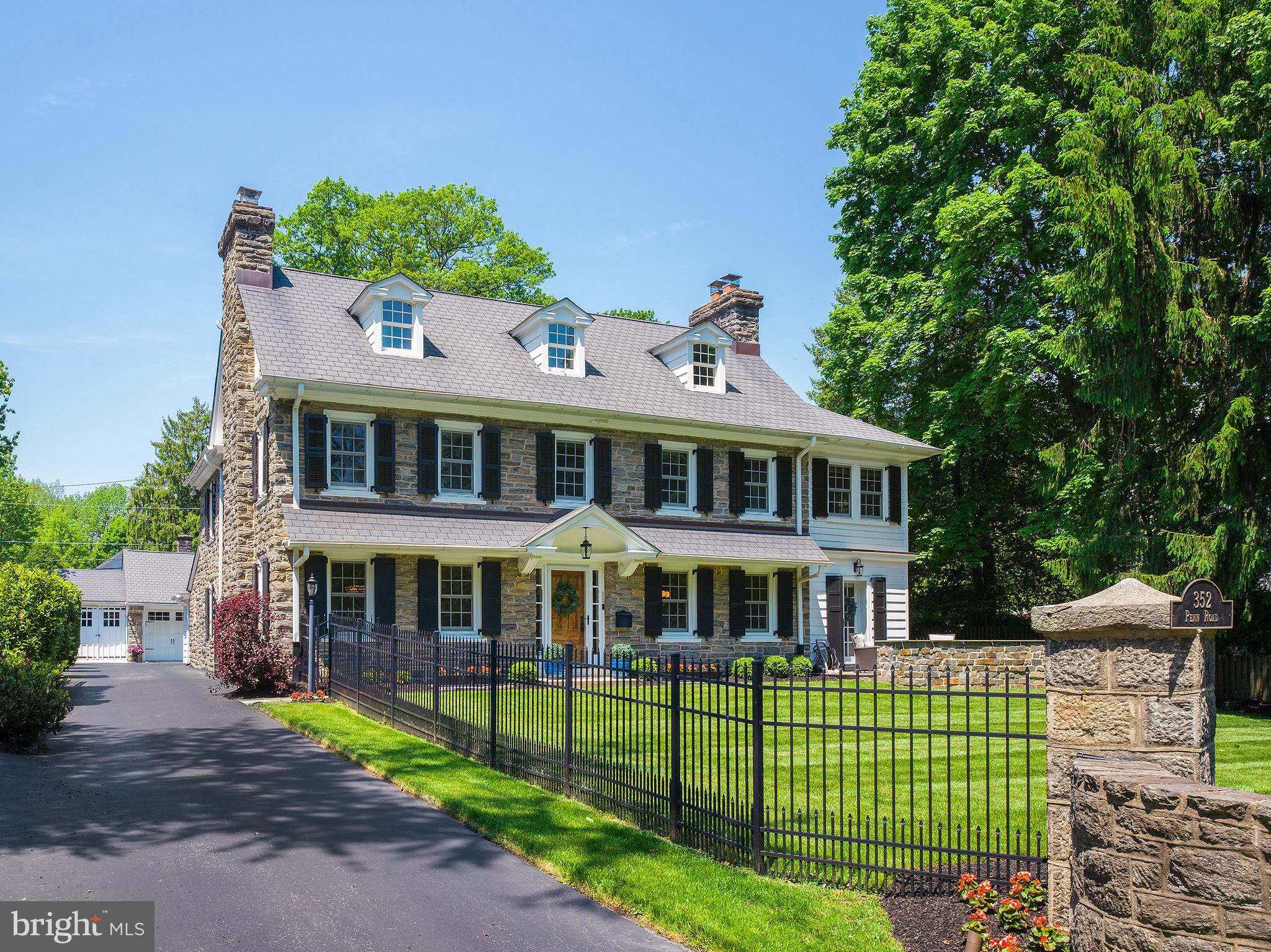 352 Penn Road Wynnewood, PA 19096 - Photo 1 of 40 Exterior