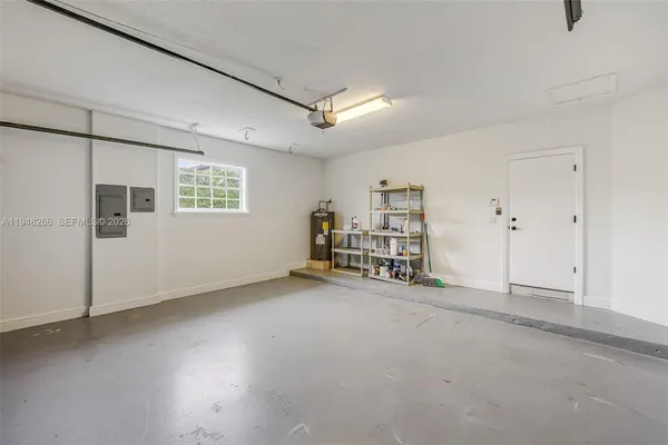 a aerial view of a house with a big yard