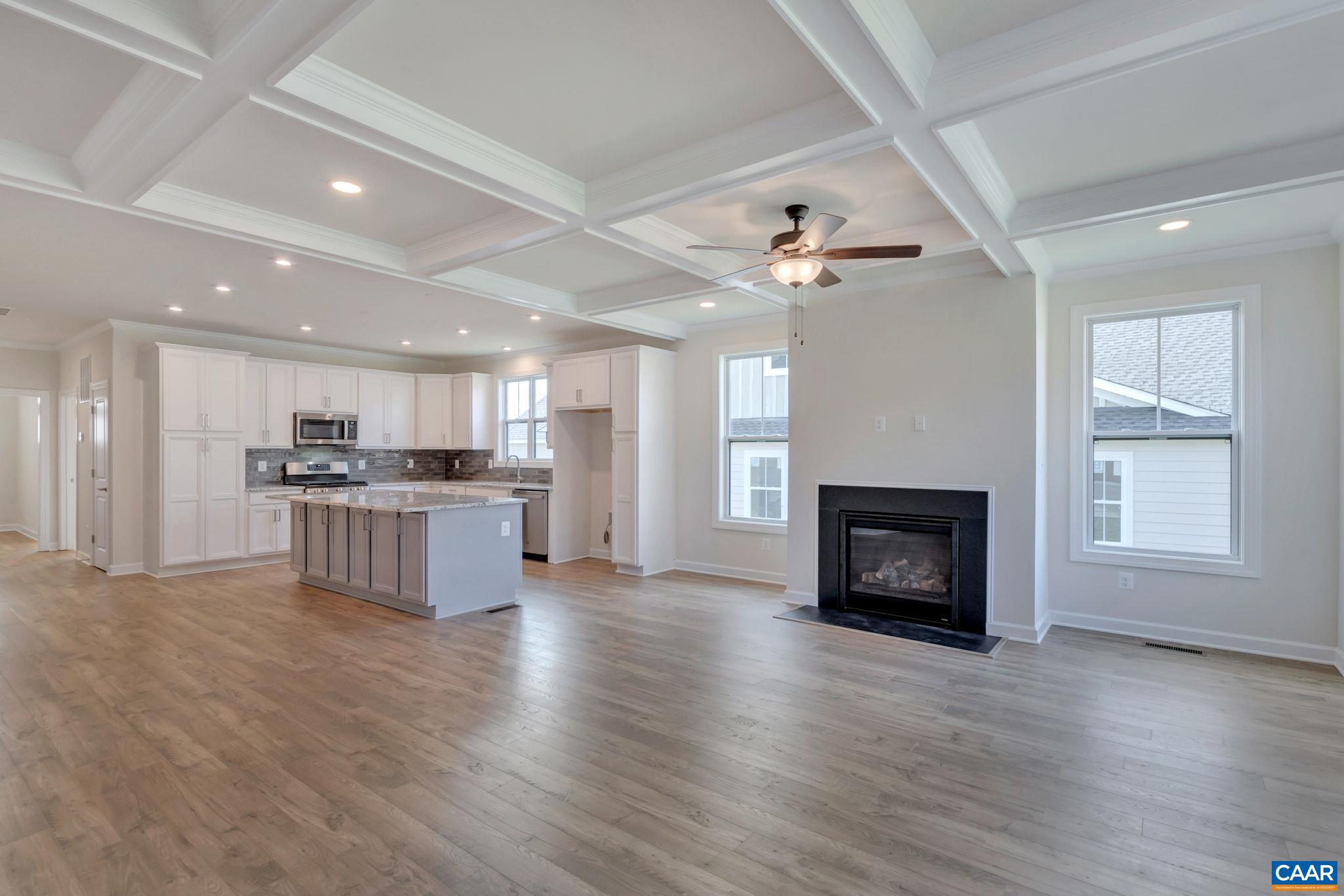 2 B Corsham Street Crozet, VA 22932 - Photo 6 of 19 a view of kitchen with furniture and a fireplace