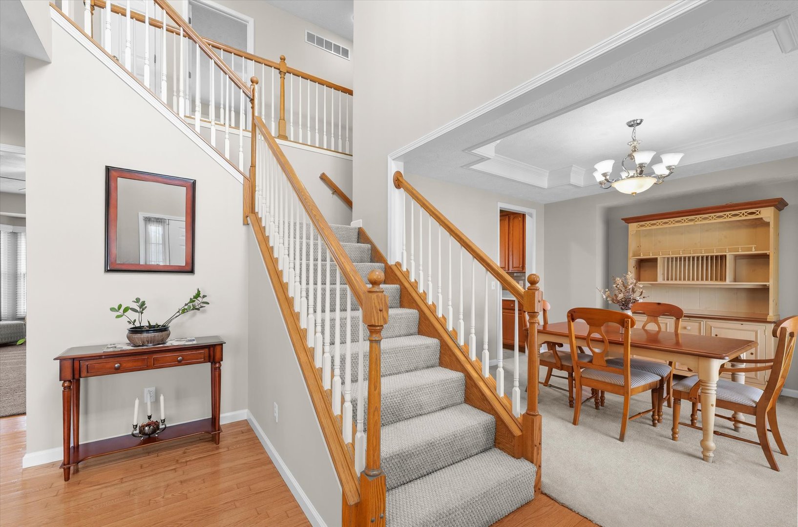 3908 Turnberry Drive Champaign, IL 61822 - Photo 24 of 49 a view of hall way with furniture and staircase