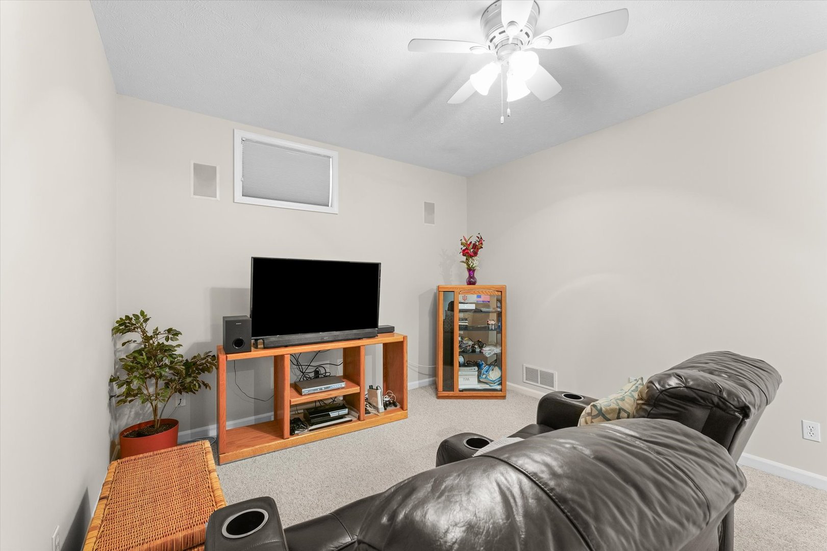 3908 Turnberry Drive Champaign, IL 61822 - Photo 38 of 49 a bedroom with bed and a flat screen tv