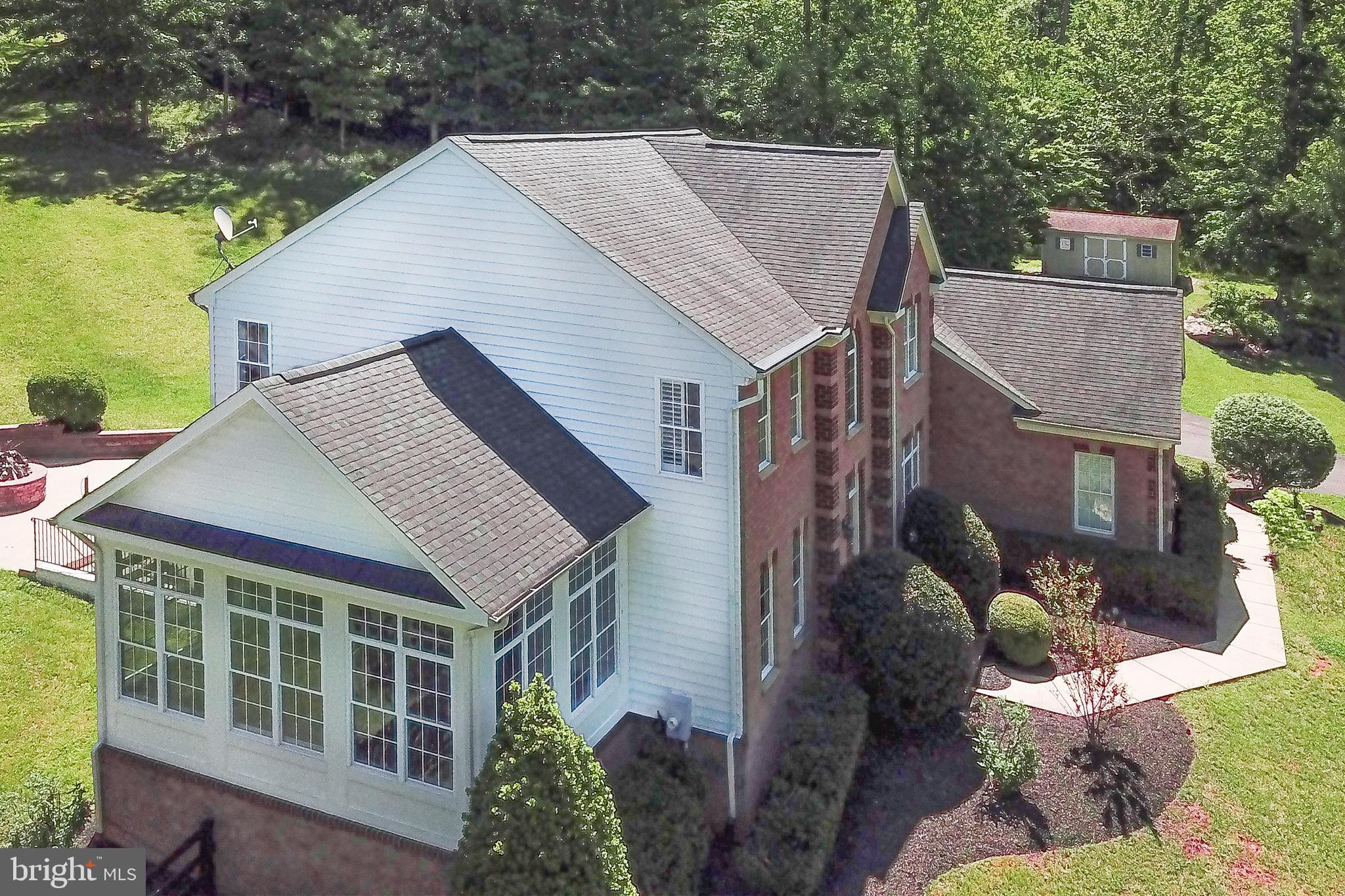 7165 Dudie Road Marshall, VA 20115 - Photo 3 of 68 Aerial Side