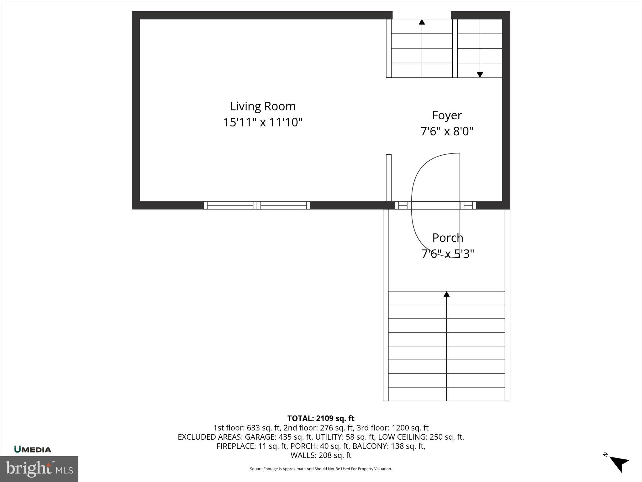 12908 Windbrook Drive Clinton, MD 20735 - Photo 64 of 67 Spacious layout with inviting porch.