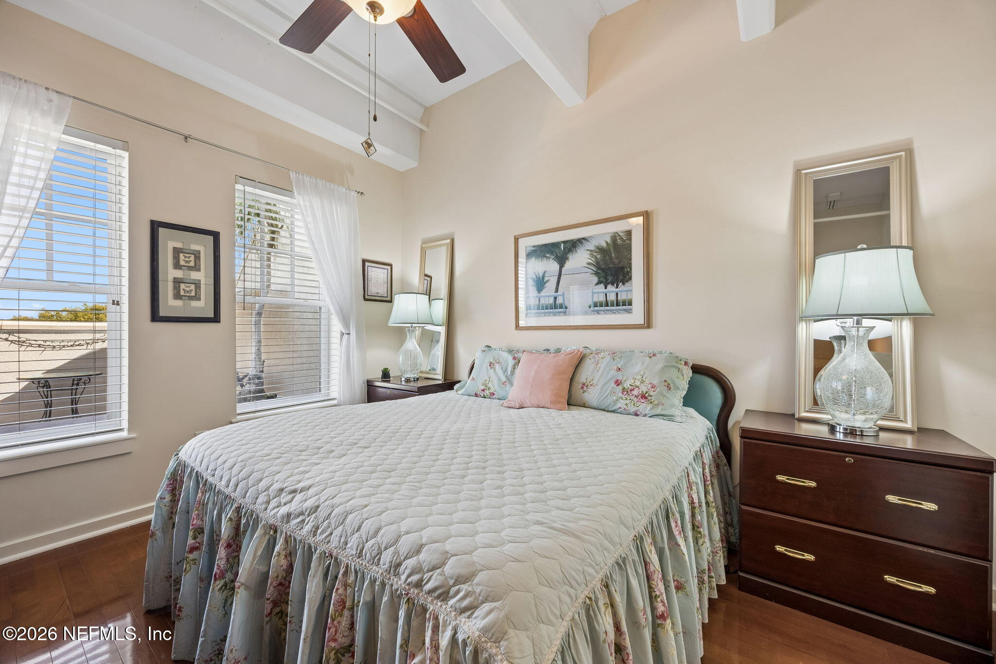 1661 Riverside Avenue, Unit 410 Jacksonville, FL 32204 - Photo 17 of 54 a bedroom with a bed and a window