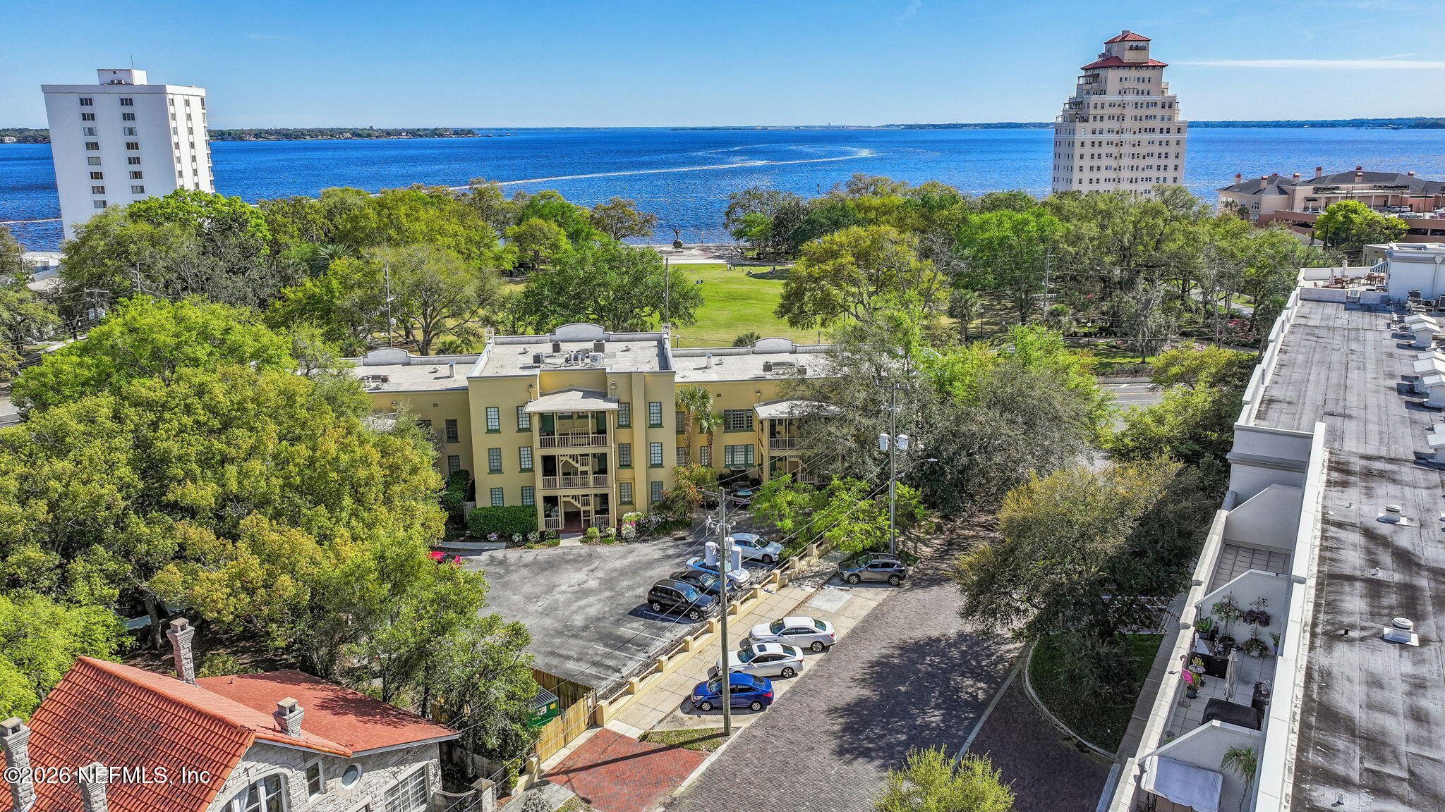 1661 Riverside Avenue, Unit 410 Jacksonville, FL 32204 - Photo 37 of 54 a view of a city with tall buildings