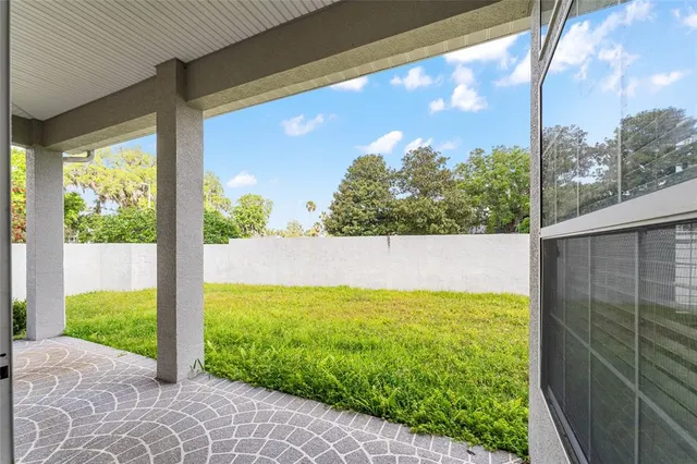 a view of an outdoor space and a lake view