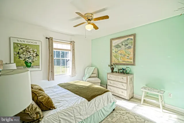 a view of a deck with a yard