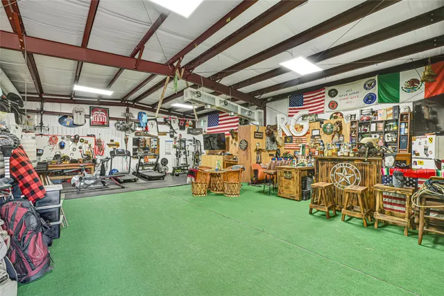 a view of a room with chairs