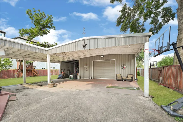 a view of a house with a patio