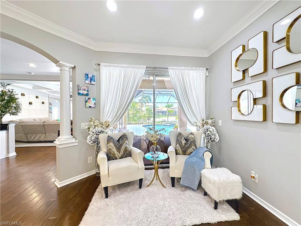 3032 Via Rialto Street Fort Myers, FL 33905 - Photo 6 of 26 a living room with furniture and a large window