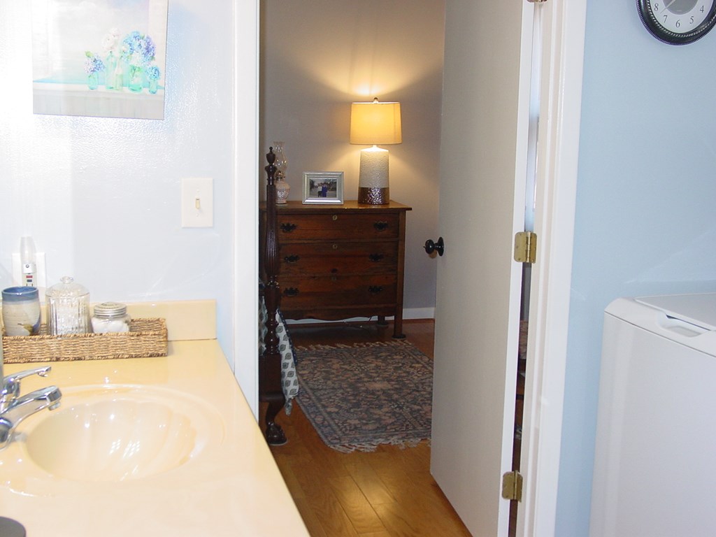 5170 Pine Crest Road Young Harris, GA 30582 - Photo 28 of 46 a bathroom with a sink and a mirror