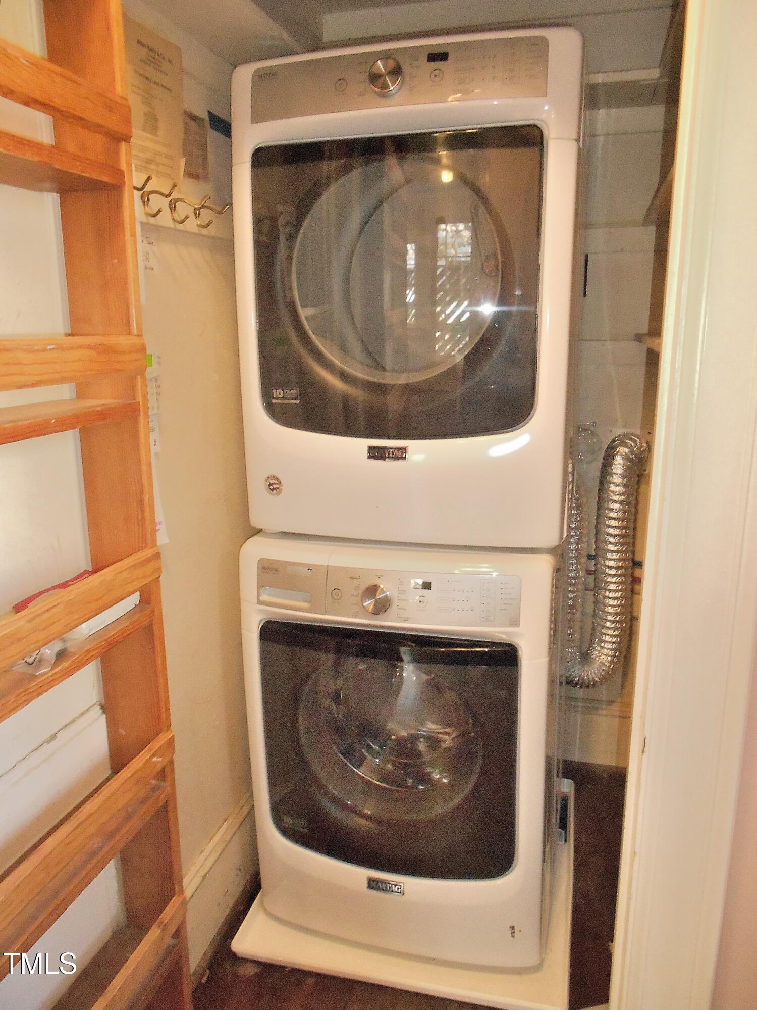 1703 St Marys Street Raleigh, NC 27608 - Photo 41 of 43 Stack washer/dryer conveys