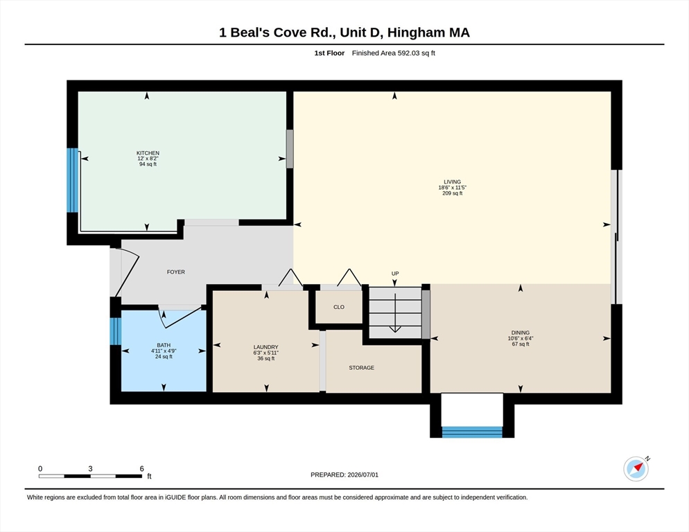 1 Beal's Cove Road, Unit D Hingham, MA 02043 - Photo 23 of 28