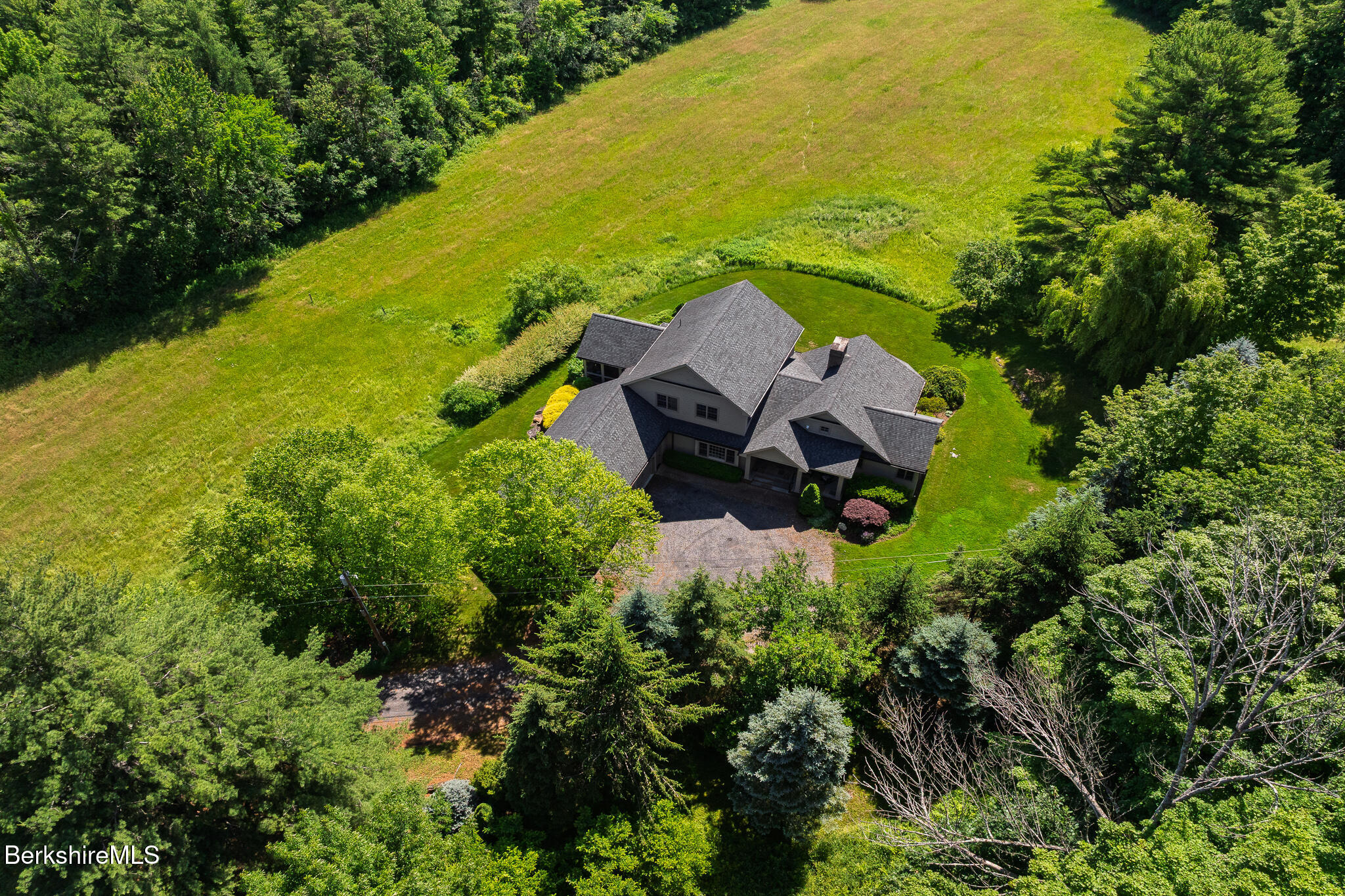 View of 36 Yale Hill from above