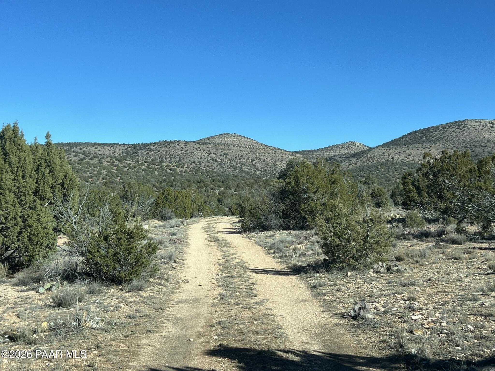 298 Quartz Hill Road Ash Fork, AZ 86320 - Photo 6 of 15 a view of a mountain with a mountain in the background