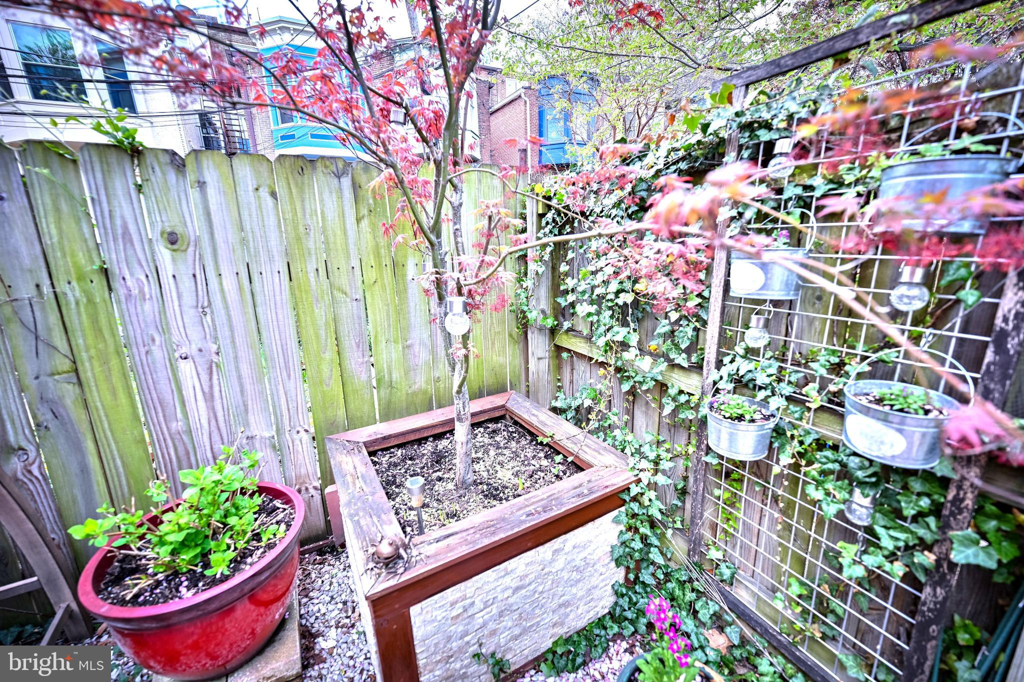 240 Wilson Street Baltimore, MD 21217 - Photo 63 of 63 a view of a garden with flowers and flowers