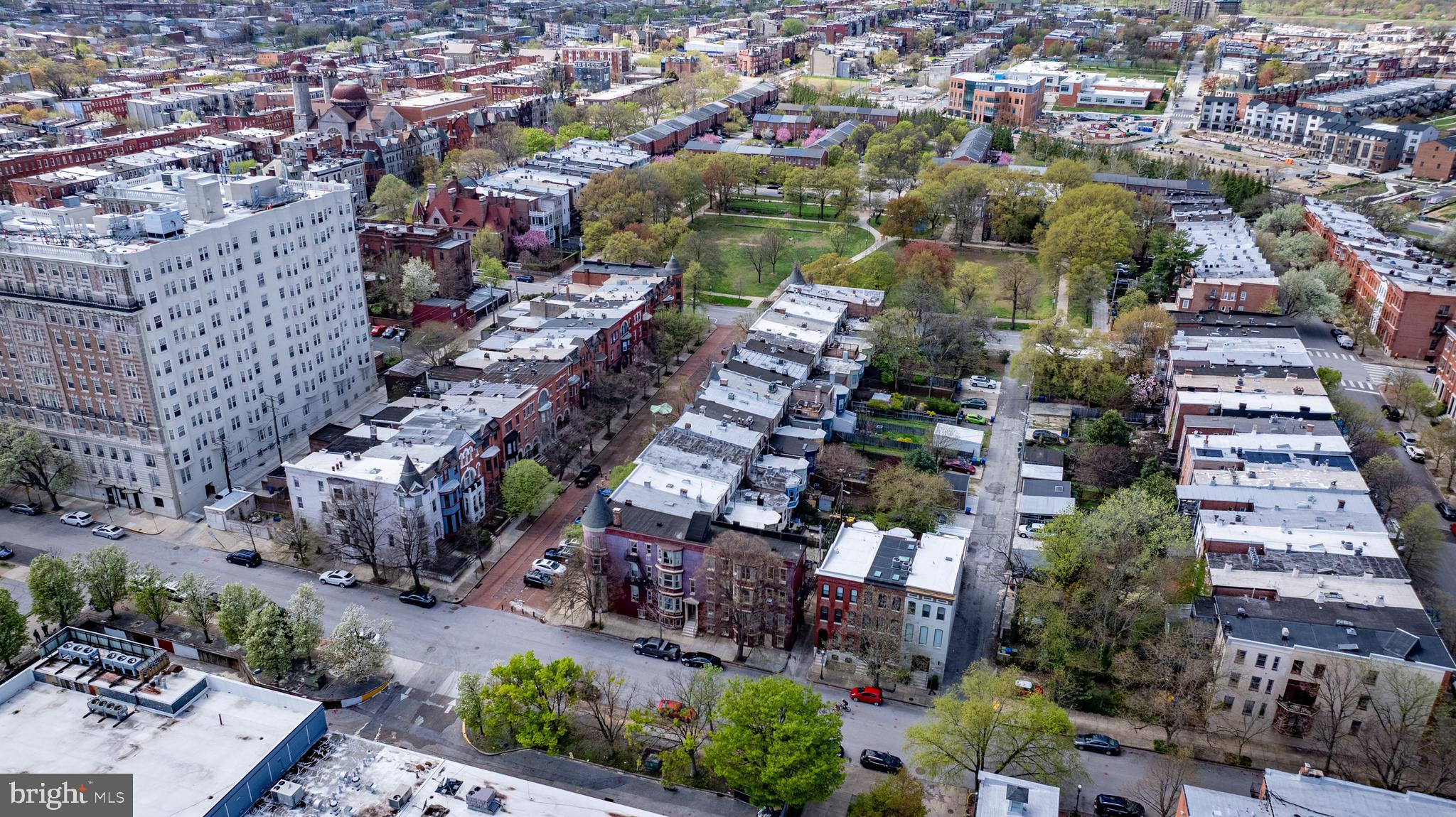 240 Wilson Street Baltimore, MD 21217 - Photo 7 of 63 an aerial view of residential houses with outdoor space