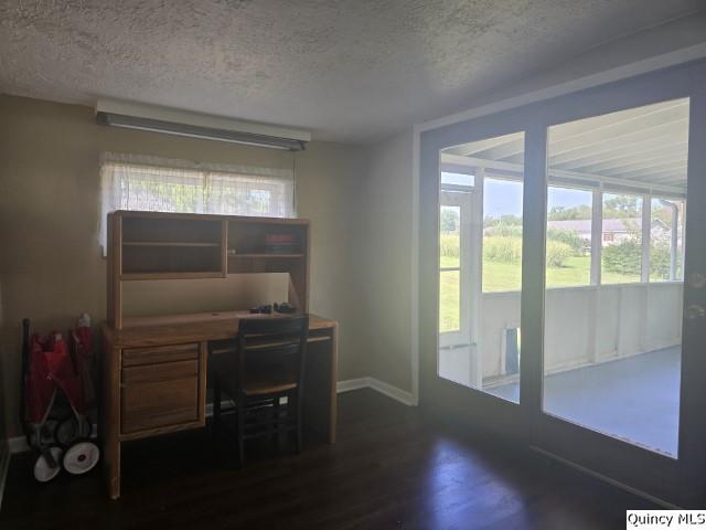 1541 Elm Street Hamilton, IL 62341 - Photo 23 of 31 a view of room with wooden floor and windows